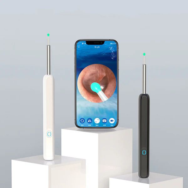 Clintech™ - Nettoyeur d'Oreilles HD avec LED